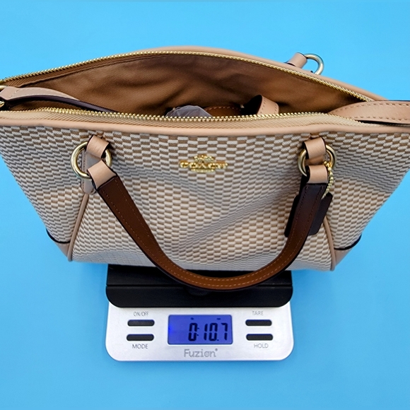 Coach F27574 Mini Kelsey Legacy Collection Jacquar NWT - Picture 9 of 11